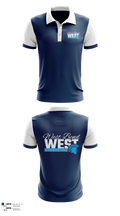 West Bend West Gymnastics 52133716 Short Sleeve Performance Polo - 41
