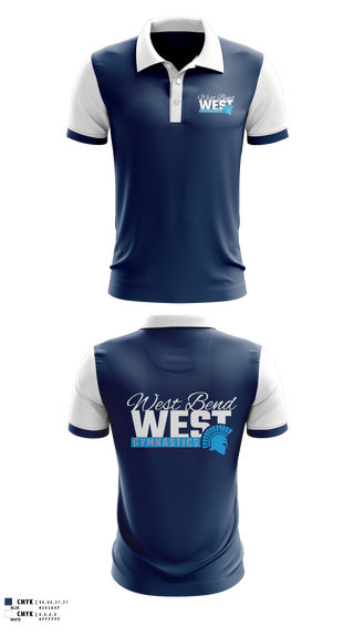 Short Sleeve Performance Polo, West Bend West Gymnastics, Spirit Store, Teamtime, Team time, sublimation, custom sports apparel, team uniforms, spirit wear, spiritwear, sports uniforms, custom shirts, team store, custom team store, fundraiser sports, apparel fundraiser