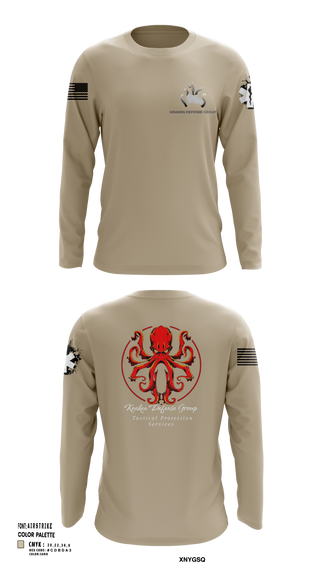 Long Sleeve Performance Shirt, Kraken Defense Group, , Teamtime, Team time, sublimation, custom sports apparel, team uniforms, spirit wear, spiritwear, sports uniforms, custom shirts, team store, custom team store, fundraiser sports, apparel fundraiser
