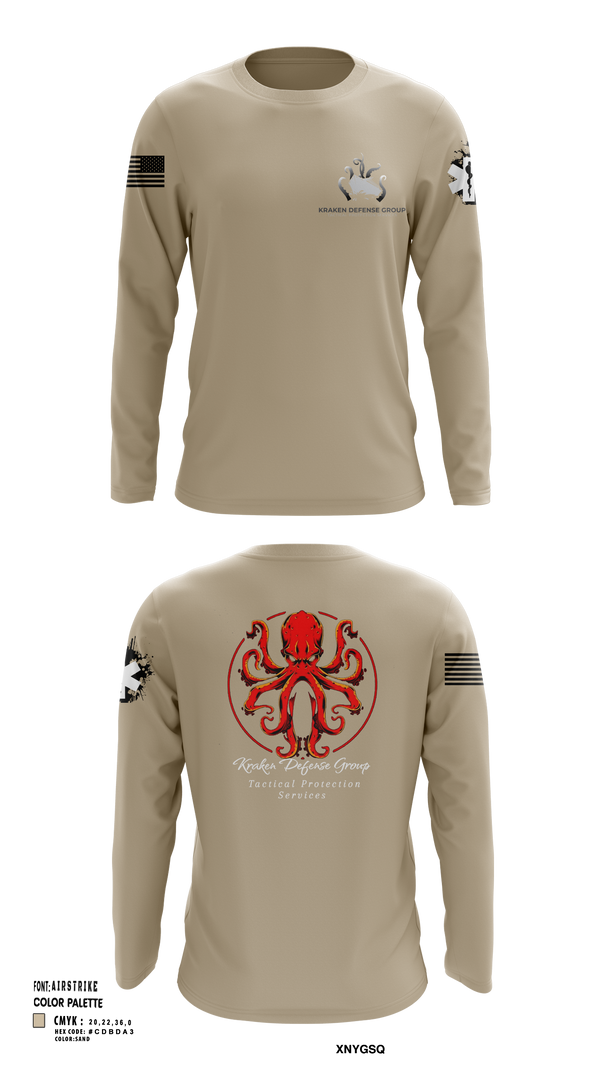 Long Sleeve Performance Shirt, Kraken Defense Group, , Teamtime, Team time, sublimation, custom sports apparel, team uniforms, spirit wear, spiritwear, sports uniforms, custom shirts, team store, custom team store, fundraiser sports, apparel fundraiser