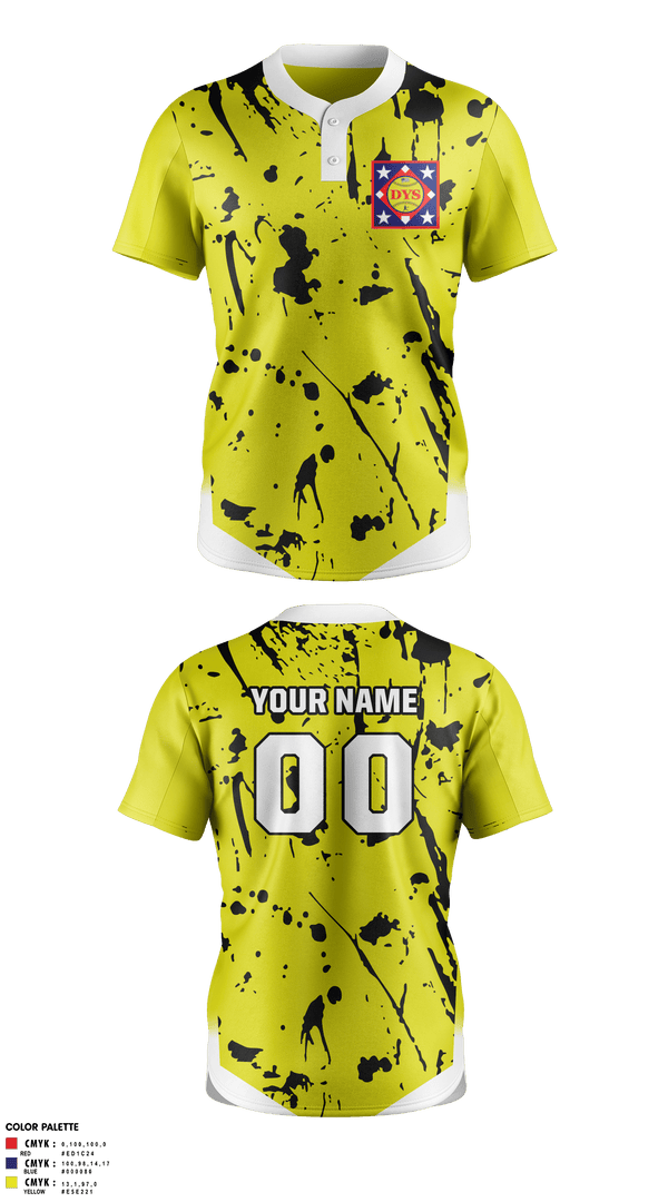 Two Button Softball Jersey, Diamond Youth Softball, Softball, Teamtime, Team time, sublimation, custom sports apparel, team uniforms, spirit wear, spiritwear, sports uniforms, custom shirts, team store, custom team store, fundraiser sports, apparel fundraiser