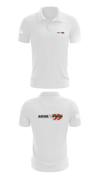 Short Sleeve Performance Polo, Arise N Build, , Teamtime, Team time, sublimation, custom sports apparel, team uniforms, spirit wear, spiritwear, sports uniforms, custom shirts, team store, custom team store, fundraiser sports, apparel fundraiser