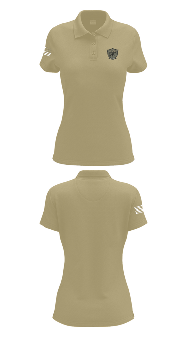 Womens Short Sleeve Performance Polo, Emergency Services Detail, Police, Teamtime, Team time, sublimation, custom sports apparel, team uniforms, spirit wear, spiritwear, sports uniforms, custom shirts, team store, custom team store, fundraiser sports, apparel fundraiser