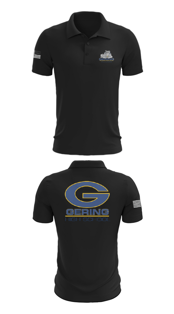 Short Sleeve Performance Polo, Gering High School Golf, Golf, Teamtime, Team time, sublimation, custom sports apparel, team uniforms, spirit wear, spiritwear, sports uniforms, custom shirts, team store, custom team store, fundraiser sports, apparel fundraiser
