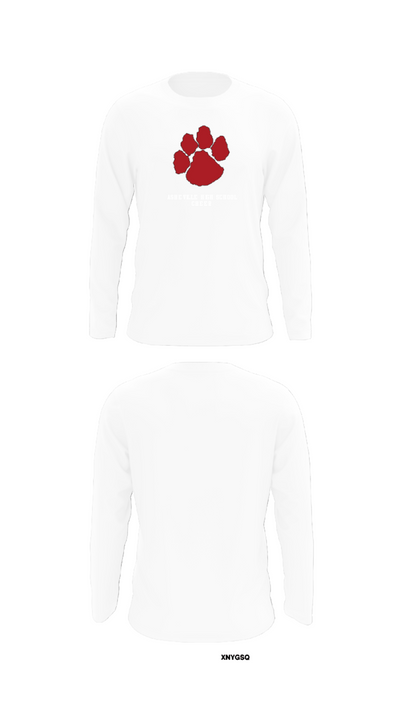 Asheville High School Cheer 47693237 Long Sleeve Performance Shirt - 8