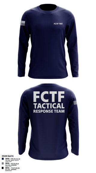 Long Sleeve Performance Shirt, FCTF TRT, Police, Teamtime, Team time, sublimation, custom sports apparel, team uniforms, spirit wear, spiritwear, sports uniforms, custom shirts, team store, custom team store, fundraiser sports, apparel fundraiser