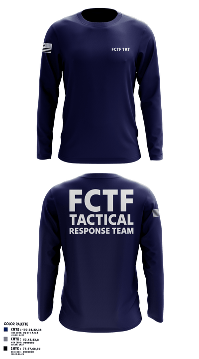 FCTF TRT 85087325 Long Sleeve Performance Shirt - 105