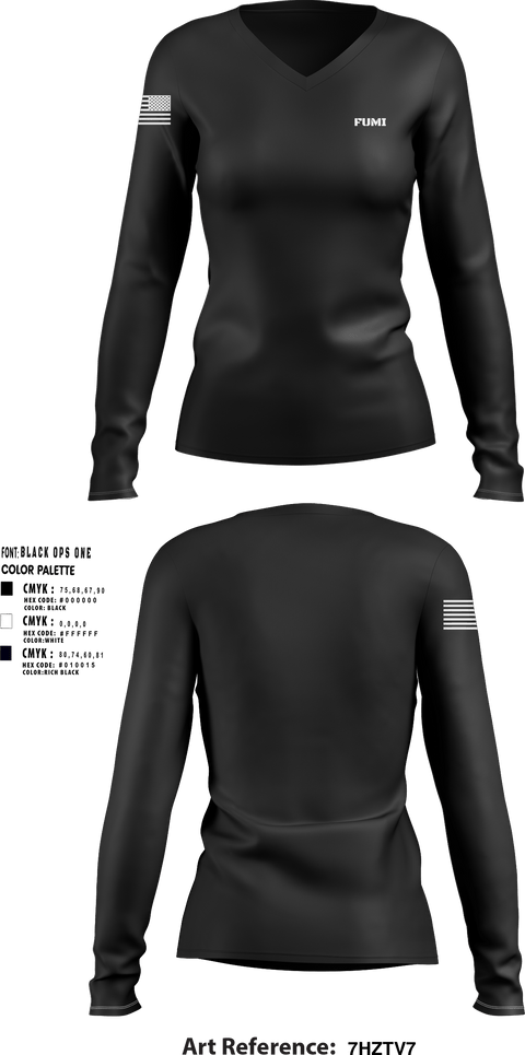 Womens Long Sleeve Vneck Shirt, Fumi, Navy, Teamtime, Team time, sublimation, custom sports apparel, team uniforms, spirit wear, spiritwear, sports uniforms, custom shirts, team store, custom team store, fundraiser sports, apparel fundraiser