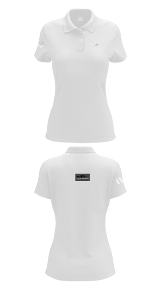 Womens Short Sleeve Performance Polo, T&D Munitions, , Teamtime, Team time, sublimation, custom sports apparel, team uniforms, spirit wear, spiritwear, sports uniforms, custom shirts, team store, custom team store, fundraiser sports, apparel fundraiser