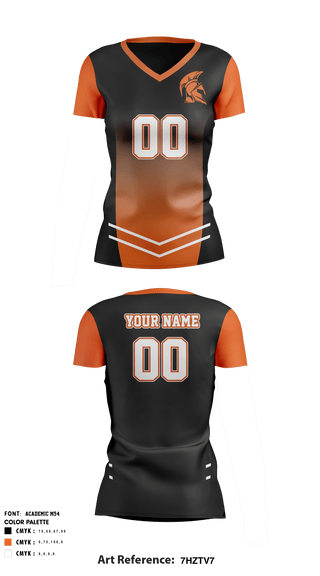 Women's Short Sleeve Vneck Shirt, Ouray High School Volleyball, Women's Volleyball, Teamtime, Team time, sublimation, custom sports apparel, team uniforms, spirit wear, spiritwear, sports uniforms, custom shirts, team store, custom team store, fundraiser sports, apparel fundraiser