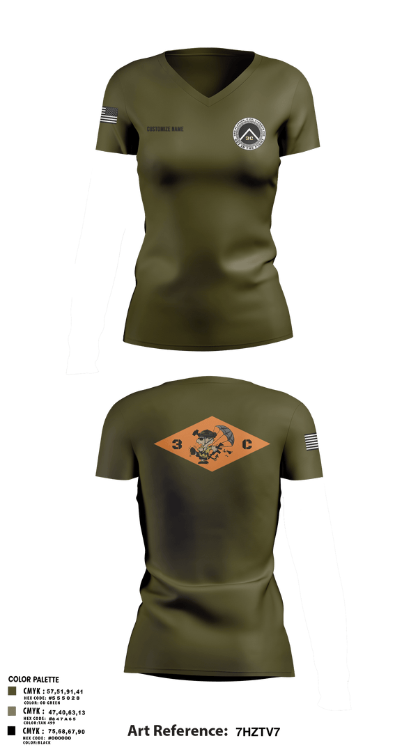 Womens Short Sleeve Performance Polo, 3rd Platoon, CCo, 1-508th PIR, , Teamtime, Team time, sublimation, custom sports apparel, team uniforms, spirit wear, spiritwear, sports uniforms, custom shirts, team store, custom team store, fundraiser sports, apparel fundraiser