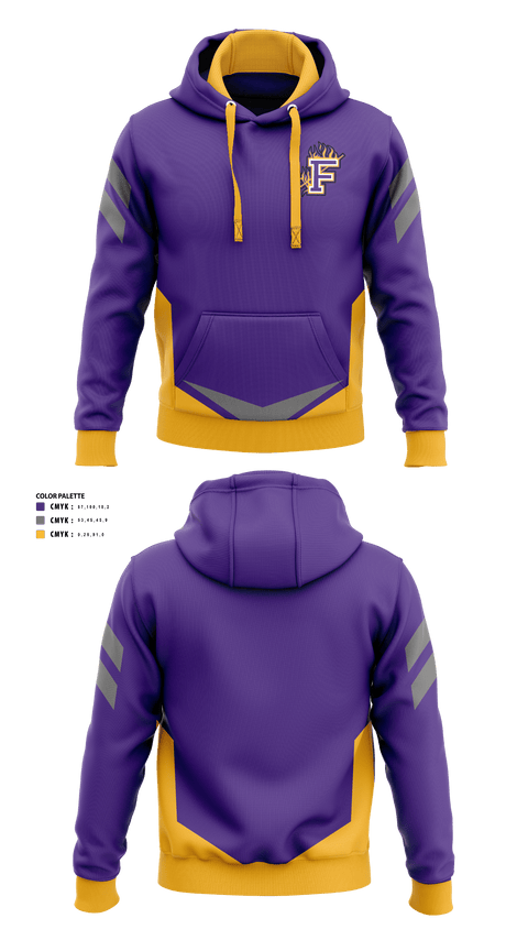Hoodie, Franklinton High School Golf, Golf, Teamtime, Team time, sublimation, custom sports apparel, team uniforms, spirit wear, spiritwear, sports uniforms, custom shirts, team store, custom team store, fundraiser sports, apparel fundraiser