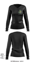 Jordan Jaguars 86972516 Women's Long Sleeve V-neck Shirt - 127