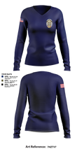 undefined Women's Long Sleeve V-neck Shirt - 1