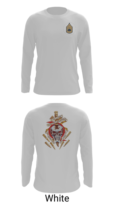 A Co 1/155 INF 63246466 Long Sleeve Performance Shirt - 4