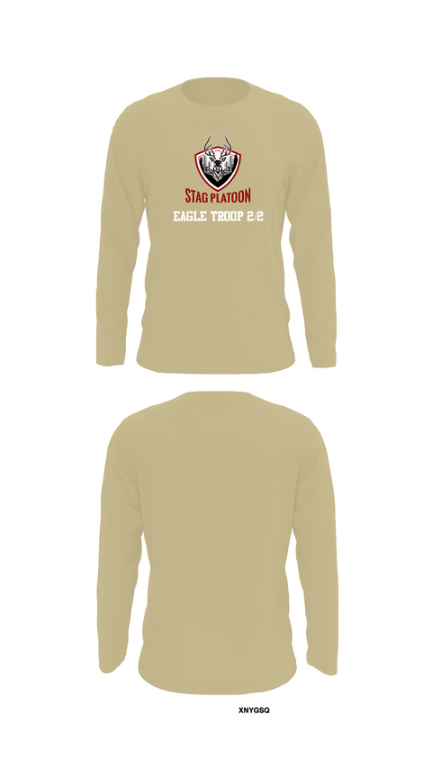 Long Sleeve Performance Shirt, Eagle troop 2/2, Army, Teamtime, Team time, sublimation, custom sports apparel, team uniforms, spirit wear, spiritwear, sports uniforms, custom shirts, team store, custom team store, fundraiser sports, apparel fundraiser
