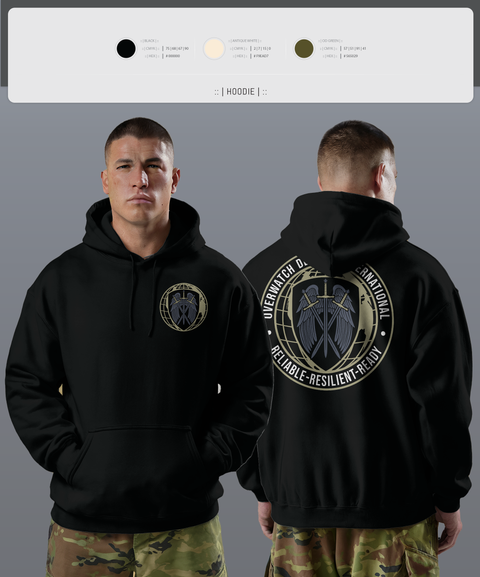 Hoodie, Overwatch Defense International, , Teamtime, Team time, sublimation, custom sports apparel, team uniforms, spirit wear, spiritwear, sports uniforms, custom shirts, team store, custom team store, fundraiser sports, apparel fundraiser