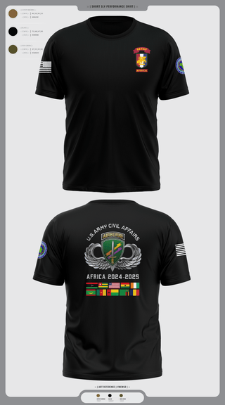 Short Sleeve Performance Shirt, 478th CA BN (A), Army, Teamtime, Team time, sublimation, custom sports apparel, team uniforms, spirit wear, spiritwear, sports uniforms, custom shirts, team store, custom team store, fundraiser sports, apparel fundraiser