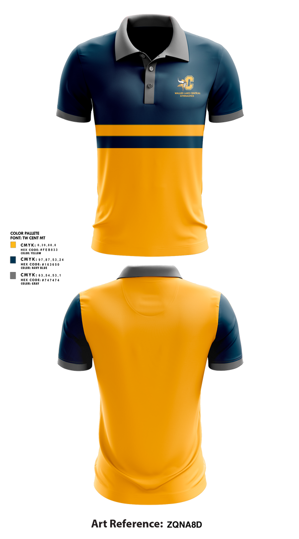 Short Sleeve Performance Polo, Walled Lake Central Gymnastics, Spirit Store, Teamtime, Team time, sublimation, custom sports apparel, team uniforms, spirit wear, spiritwear, sports uniforms, custom shirts, team store, custom team store, fundraiser sports, apparel fundraiser