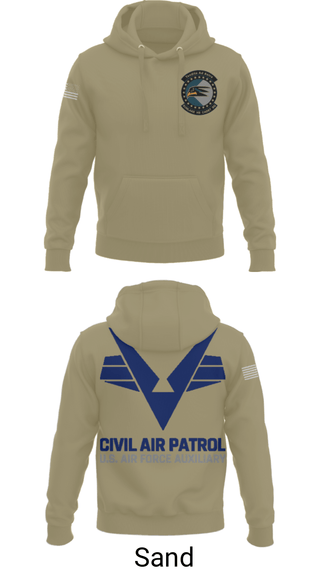 Hoodie, Sunlake High School Cadet Squadron, Air Force, Teamtime, Team time, sublimation, custom sports apparel, team uniforms, spirit wear, spiritwear, sports uniforms, custom shirts, team store, custom team store, fundraiser sports, apparel fundraiser