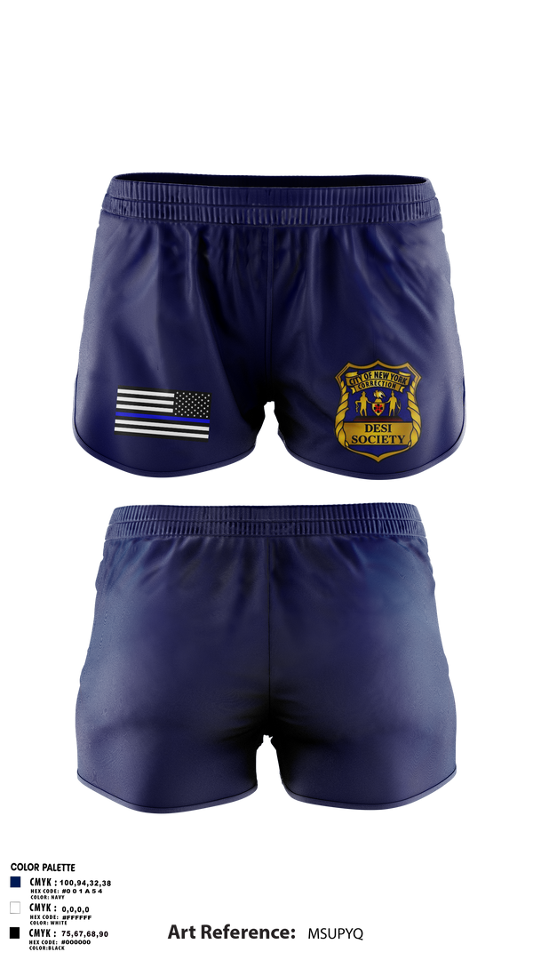 Ranger Panties, NYCD DESI SOCIETY, Police, Teamtime, Team time, sublimation, custom sports apparel, team uniforms, spirit wear, spiritwear, sports uniforms, custom shirts, team store, custom team store, fundraiser sports, apparel fundraiser