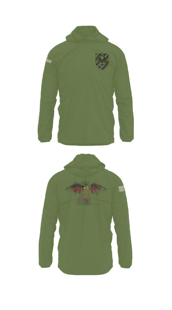 Windbreaker, 3./HSchRgt1, Army, Teamtime, Team time, sublimation, custom sports apparel, team uniforms, spirit wear, spiritwear, sports uniforms, custom shirts, team store, custom team store, fundraiser sports, apparel fundraiser