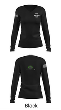 L&L Service LLC 53243136 Women's Long Sleeve V-neck Shirt -1 35