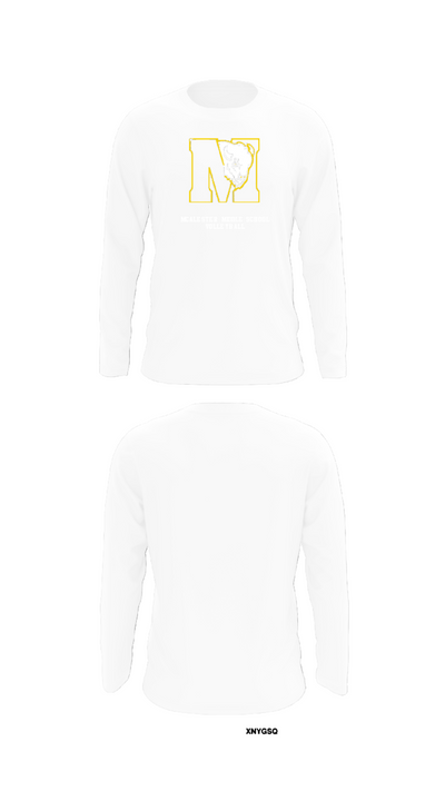 Puterbaugh Middle School Volleyball 75658055 Long Sleeve Performance Shirt - 8