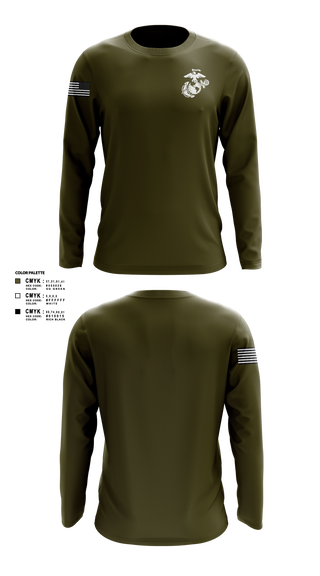 Long Sleeve Performance Shirt, Service Co, Marines, Teamtime, Team time, sublimation, custom sports apparel, team uniforms, spirit wear, spiritwear, sports uniforms, custom shirts, team store, custom team store, fundraiser sports, apparel fundraiser