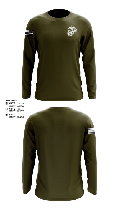 Service Co 33001390 Long Sleeve Performance Shirt 1