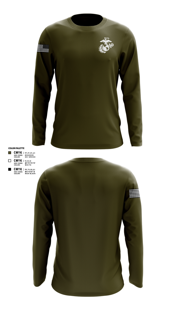 Long Sleeve Performance Shirt, Service Co, Marines, Teamtime, Team time, sublimation, custom sports apparel, team uniforms, spirit wear, spiritwear, sports uniforms, custom shirts, team store, custom team store, fundraiser sports, apparel fundraiser