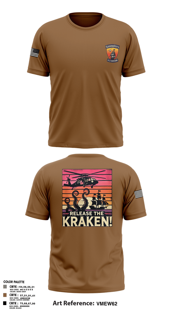 Old School Cotton Feel Shirt, A/2135th GSAB “SMUGGLERS”, Army, Teamtime, Team time, sublimation, custom sports apparel, team uniforms, spirit wear, spiritwear, sports uniforms, custom shirts, team store, custom team store, fundraiser sports, apparel fundraiser