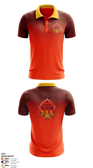 Short Sleeve Performance Polo, 3 O's, , Teamtime, Team time, sublimation, custom sports apparel, team uniforms, spirit wear, spiritwear, sports uniforms, custom shirts, team store, custom team store, fundraiser sports, apparel fundraiser