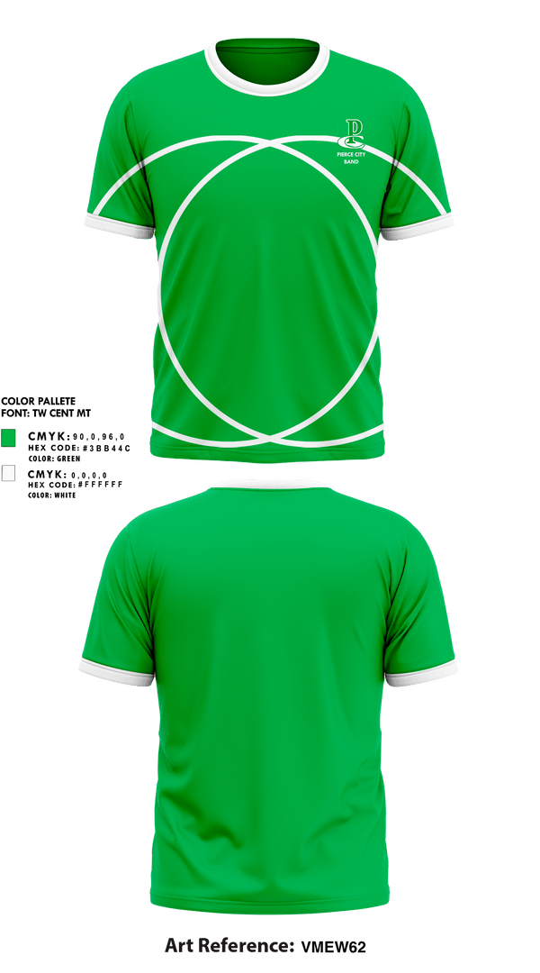 Short Sleeve Performance Shirt, Pierce City High School Band, Spirit Store, Teamtime, Team time, sublimation, custom sports apparel, team uniforms, spirit wear, spiritwear, sports uniforms, custom shirts, team store, custom team store, fundraiser sports, apparel fundraiser