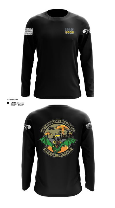 106 Emergency Management 35910361 Long Sleeve Performance Shirt 122