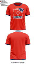 Marion High School Cheer 46116477 Short Sleeve Performance Shirt - 41