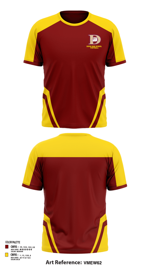 Short Sleeve Performance Shirt, Dixon High School Football, Football, Teamtime, Team time, sublimation, custom sports apparel, team uniforms, spirit wear, spiritwear, sports uniforms, custom shirts, team store, custom team store, fundraiser sports, apparel fundraiser