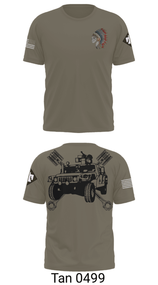 Old School Cotton Feel Shirt, FMS 1, OKARNG, , Teamtime, Team time, sublimation, custom sports apparel, team uniforms, spirit wear, spiritwear, sports uniforms, custom shirts, team store, custom team store, fundraiser sports, apparel fundraiser
