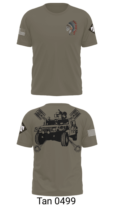 FMS 1, OKARNG 20204603 Old School Cotton Feel Shirt - 67