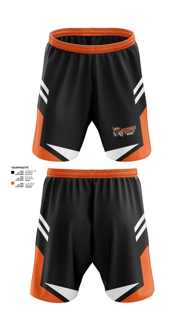 Athletic Shorts With Pockets, Beverly Hills High School Band, Spirit Store, Teamtime, Team time, sublimation, custom sports apparel, team uniforms, spirit wear, spiritwear, sports uniforms, custom shirts, team store, custom team store, fundraiser sports, apparel fundraiser