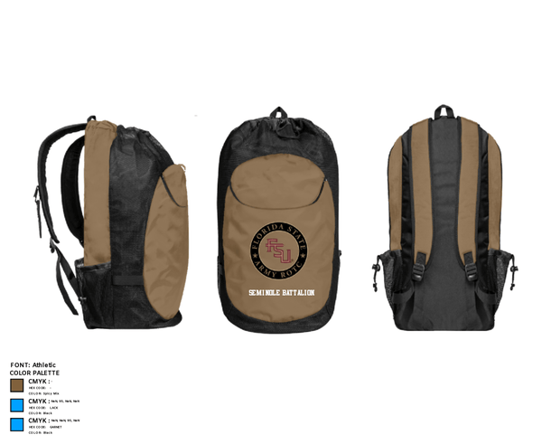 Gear Bag, Seminole Battalion, Army, Teamtime, Team time, sublimation, custom sports apparel, team uniforms, spirit wear, spiritwear, sports uniforms, custom shirts, team store, custom team store, fundraiser sports, apparel fundraiser