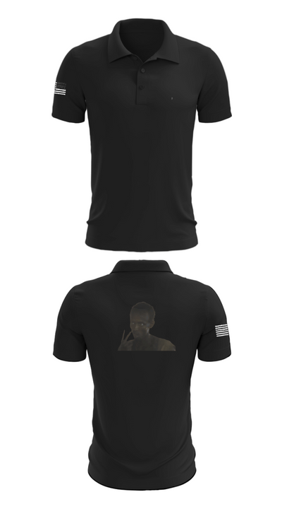 B Co, 303d IEW BN 70126830 Short Sleeve Performance Polo - 27