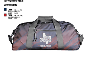 Duffle Bag, Bulldogs, , Teamtime, Team time, sublimation, custom sports apparel, team uniforms, spirit wear, spiritwear, sports uniforms, custom shirts, team store, custom team store, fundraiser sports, apparel fundraiser