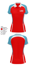 Seattle Christian School (High School) Track 4009175 Women's Short Sleeve Performance Polo  - 25