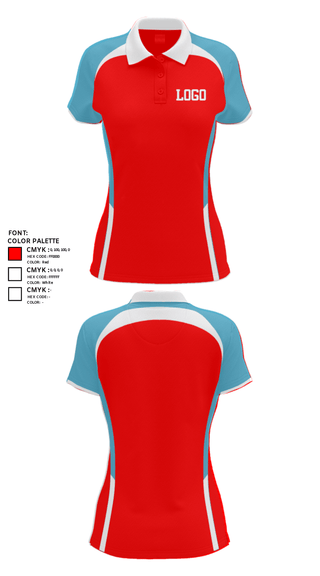 Women's Short Sleeve Performance Polo, Seattle Christian School (High School) Track, Track & Field, Teamtime, Team time, sublimation, custom sports apparel, team uniforms, spirit wear, spiritwear, sports uniforms, custom shirts, team store, custom team store, fundraiser sports, apparel fundraiser