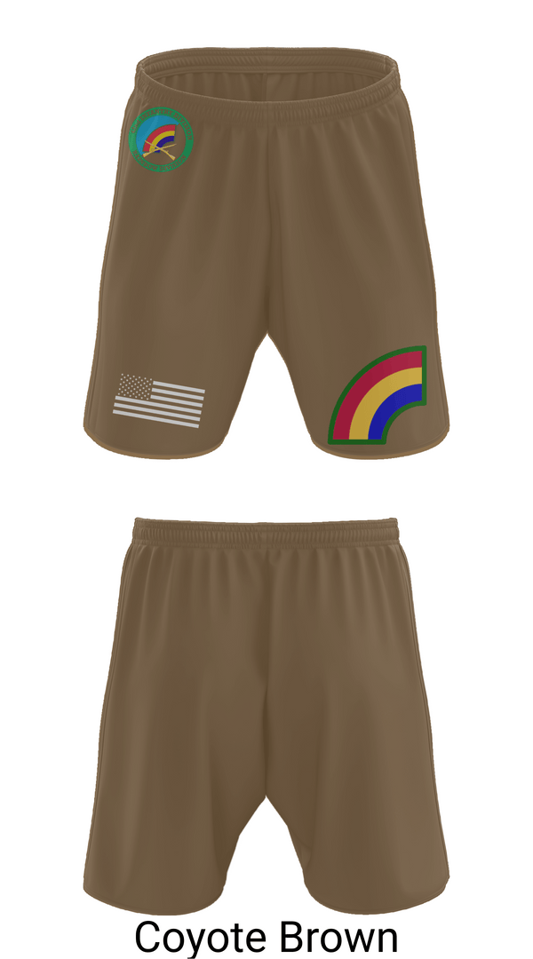 Athletic Shorts With Pockets, 42nd ID, Army, Teamtime, Team time, sublimation, custom sports apparel, team uniforms, spirit wear, spiritwear, sports uniforms, custom shirts, team store, custom team store, fundraiser sports, apparel fundraiser
