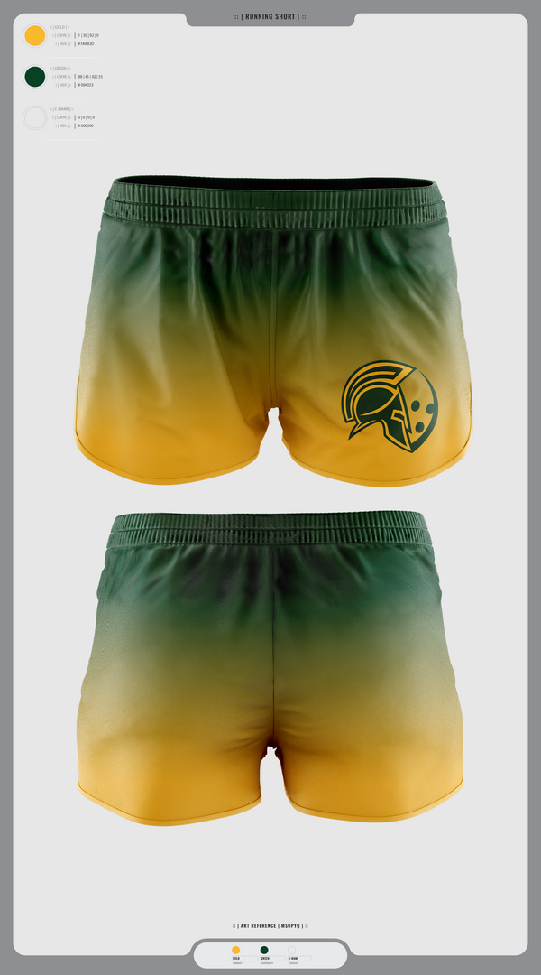 Womens Shorts, Glenbrook North Spartan Bowling, Bowling, Teamtime, Team time, sublimation, custom sports apparel, team uniforms, spirit wear, spiritwear, sports uniforms, custom shirts, team store, custom team store, fundraiser sports, apparel fundraiser