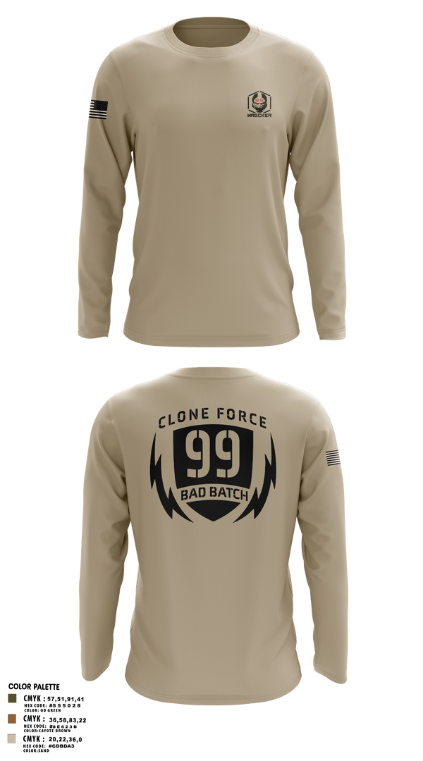 Long Sleeve Performance Shirt, 137th Echo Company1-137th AV E co, National Guard, Teamtime, Team time, sublimation, custom sports apparel, team uniforms, spirit wear, spiritwear, sports uniforms, custom shirts, team store, custom team store, fundraiser sports, apparel fundraiser