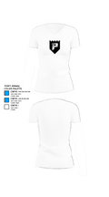 Preston High School Cross Country 85504696 Women's Short Sleeve V-neck Shirt - 18
