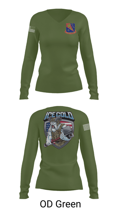 BCO, 1163D TFSB 58907299 Women's Long Sleeve V-neck Shirt -1 57